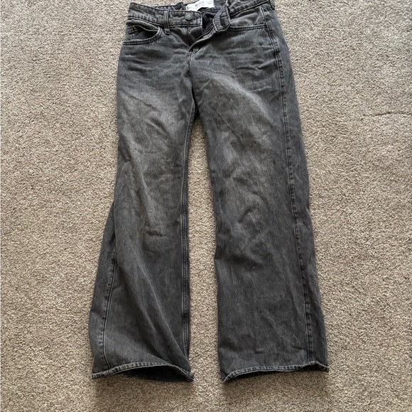Hollister Denim - Hollister Dark Gray Flare Jeans